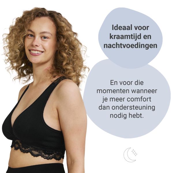 Carriwell Crossover Slaapbeha Biokatoen Zwart M Carriwell Crossover Slaapbeha Biokatoen Zwart M