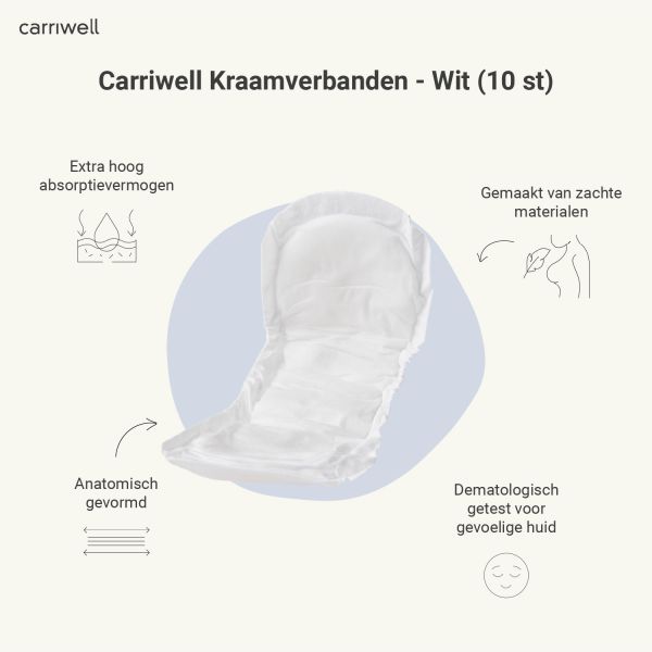 Carriwell Kraamverbanden - 10 Stuks