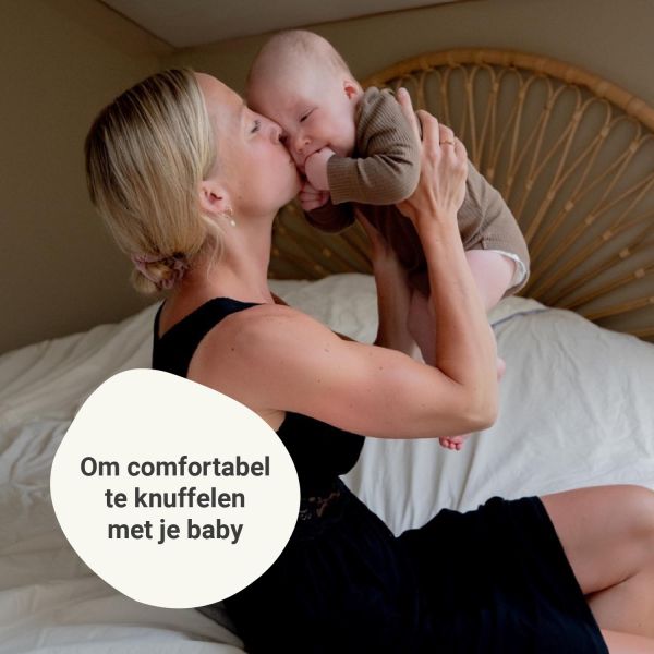 Carriwell Zwangerschapsnachthemd Zwart S