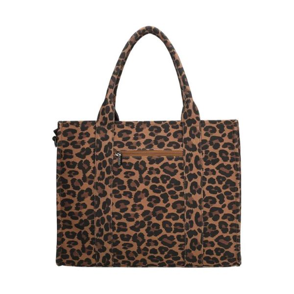 Charm London Bond Avenue Laptoptas - Luipaard