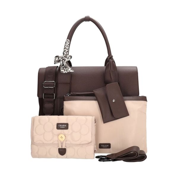 Charm London Bond Luiertas - Donkerbruin Charm London Bond Luiertas - Donkerbruin