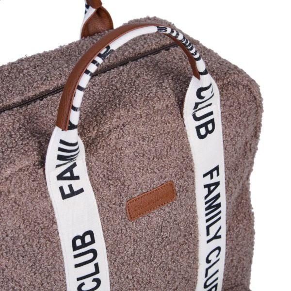 Childhome Mini Club Kinderrugzak - Signature - Teddy - Zacht Bruin Childhome Mini Club Kinderrugzak - Signature - Teddy - Zacht Bruin