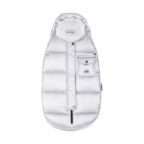 Cybex Voetenzak - Platinum Winter Mini - Arctic Silver / Silver Cybex Voetenzak - Platinum Winter Mini - Arctic Silver / Silver
