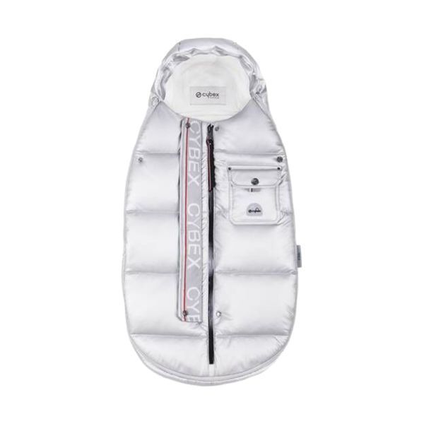 Cybex Voetenzak - Platinum Winter Mini - Arctic Silver / Silver Cybex Voetenzak - Platinum Winter Mini - Arctic Silver / Silver