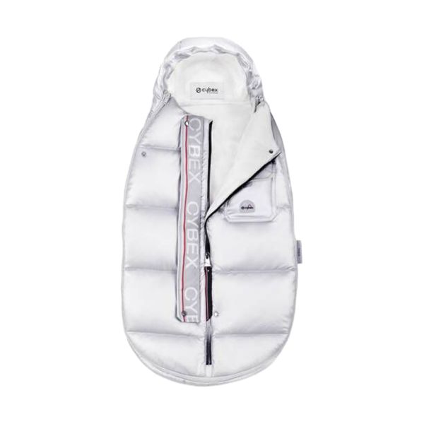 Cybex Voetenzak - Platinum Winter Mini - Arctic Silver / Silver Cybex Voetenzak - Platinum Winter Mini - Arctic Silver / Silver