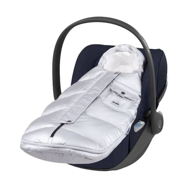 Cybex Voetenzak - Platinum Winter Mini - Arctic Silver / Silver Cybex Voetenzak - Platinum Winter Mini - Arctic Silver / Silver