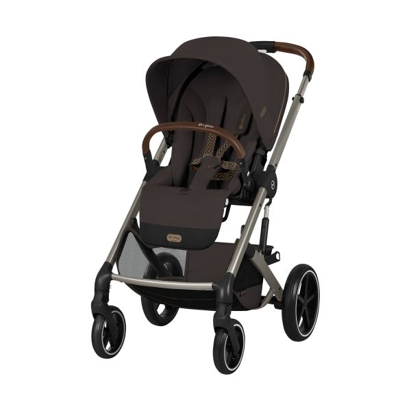 Cybex Balios S Lux Kinderwagen Taupe - Chocolate Brown