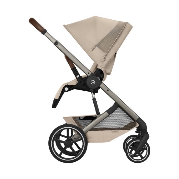 Cybex Balios S Lux Kinderwagen en Reiswieg Taupe - Almond Beige Cybex Balios S Lux Kinderwagen en Reiswieg Taupe - Almond Beige