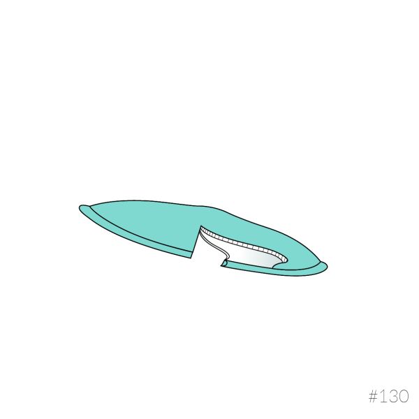 Carriwell Wasbare Zoogcompressen Zijde Wit 6st.