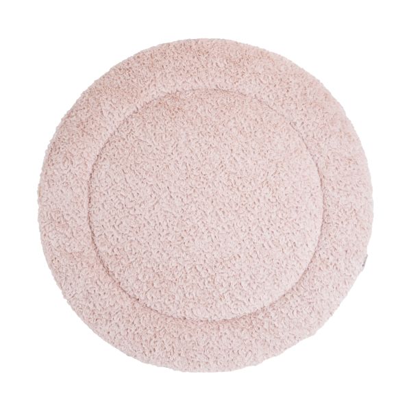 Baby's Only Hoeslaken Boxmatras Rond - Snow - Oud Roze - Ø95 cm Baby's Only Hoeslaken Boxmatras Rond - Snow - Oud Roze - Ø95 cm