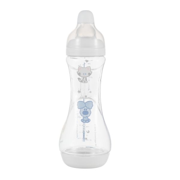 Difrax Handgreepfles Groot Woezel&Pip 240ml Difrax Handgreepfles Groot Woezel&Pip 240ml