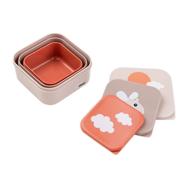Done By Deer Snack Box Set Happy Clouds Powder 3pcs Done By Deer Snack Box Set Happy Clouds Powder 3pcs