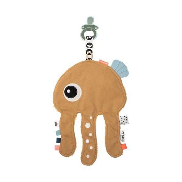 Done By Deer Knuffeldoekje Cozy Friend Jelly Mustard