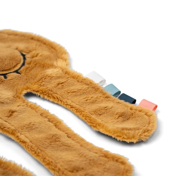 Done By Deer Knuffeldoekje Cozy Friend Jelly Mustard