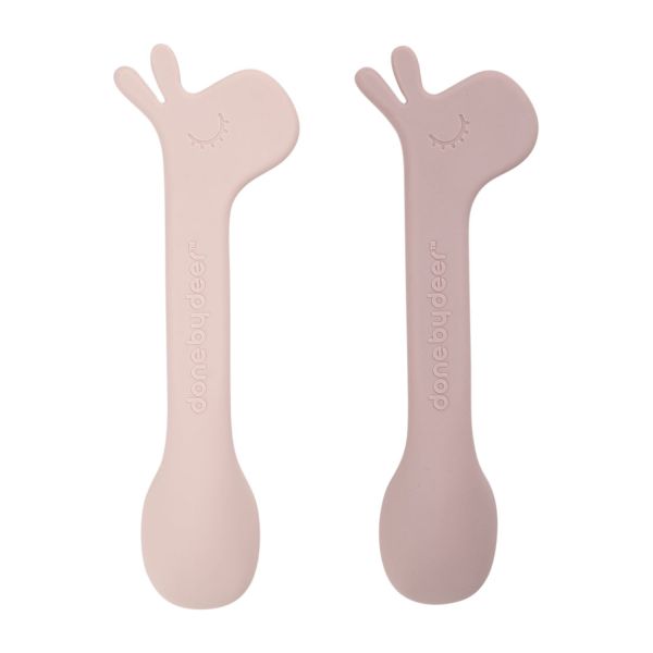 Done By Deer Silicone Spoon Lalee Powder 2-pack Done By Deer Silicone Spoon Lalee Powder 2-pack