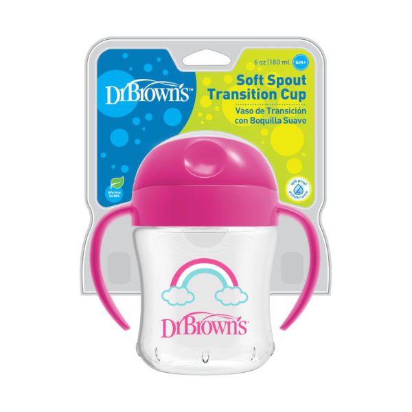 Dr. Brown's Beker Roze 180ml Ass. Dr. Brown's Beker Roze 180ml Ass.