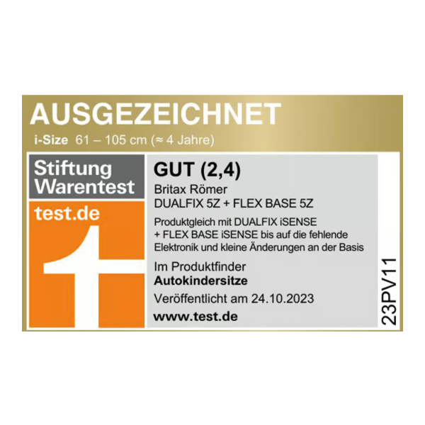 Britax Römer DUALFIX 5Z Autostoel - Lux - Warm Caramel Britax Römer DUALFIX 5Z Autostoel - Lux - Warm Caramel