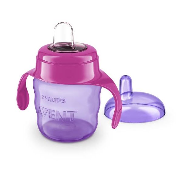 Philips Avent Beker Met Drinktuit 200ml Paars SCF551/03