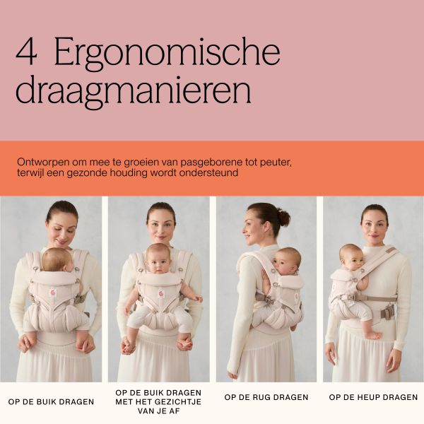 Ergobaby Draagzak Omni Classic - Cool Air Mesh - Onyx Black