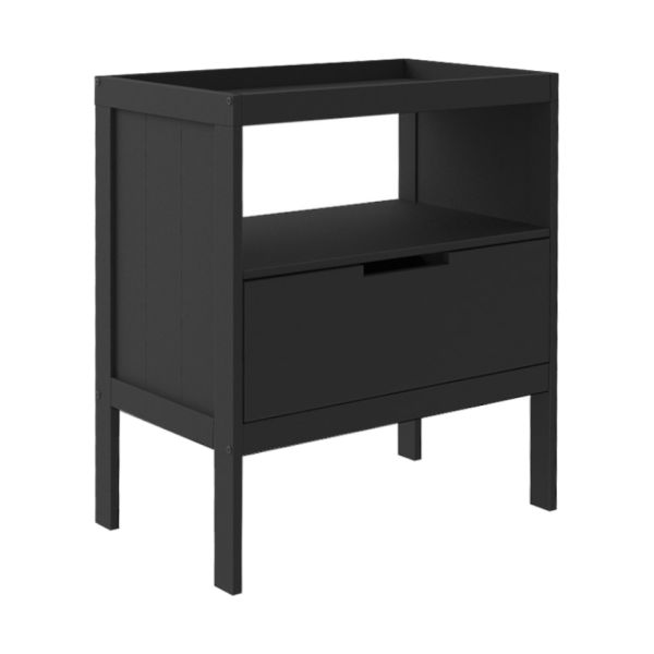 Europe Baby Ralph Luiertafel - Mat Zwart