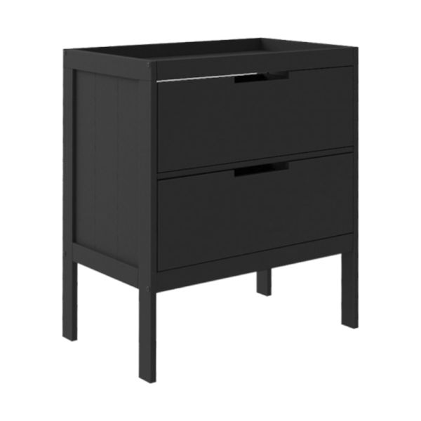 Europe Baby Ralph Luiertafel - Mat Zwart