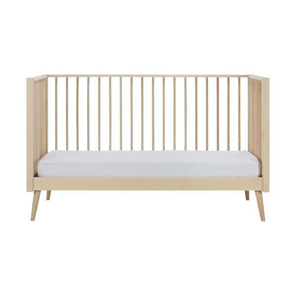 Europe Baby Evy Ledikant 70 x 140 cm Incl. Juniorzijde - Mat Naturel