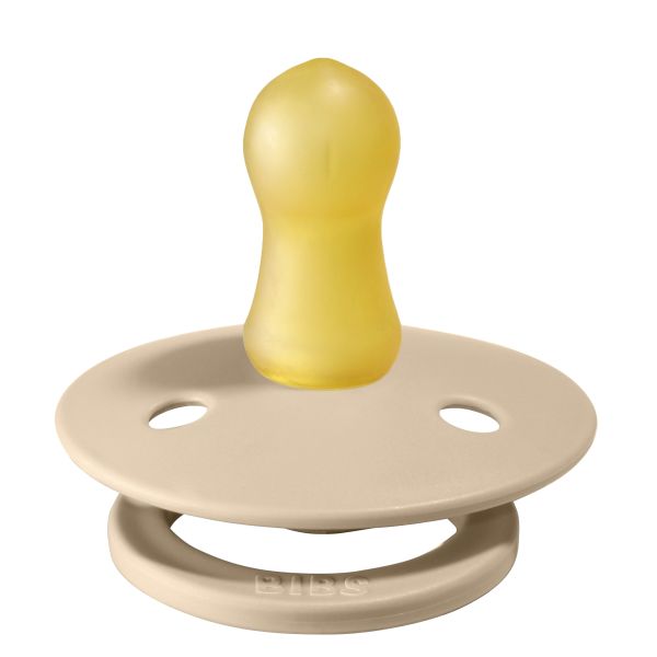 BiBs Fopspeen - Rond - 0-6 Mnd - Vanilla BiBs Fopspeen - Rond - 0-6 Mnd - Vanilla