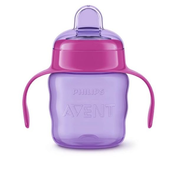 Philips Avent Beker Met Drinktuit 200ml Paars SCF551/03