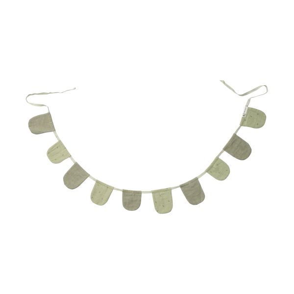 Little Dutch Pure Slinger Met Vlaggetjes - Sage Little Dutch Pure Slinger Met Vlaggetjes - Sage