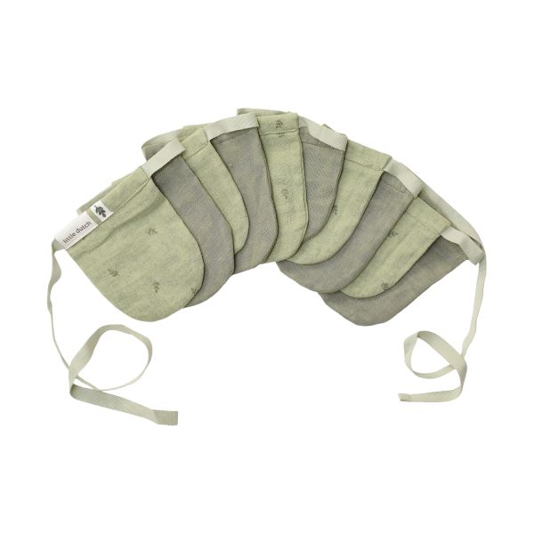 Little Dutch Pure Slinger Met Vlaggetjes - Sage Little Dutch Pure Slinger Met Vlaggetjes - Sage