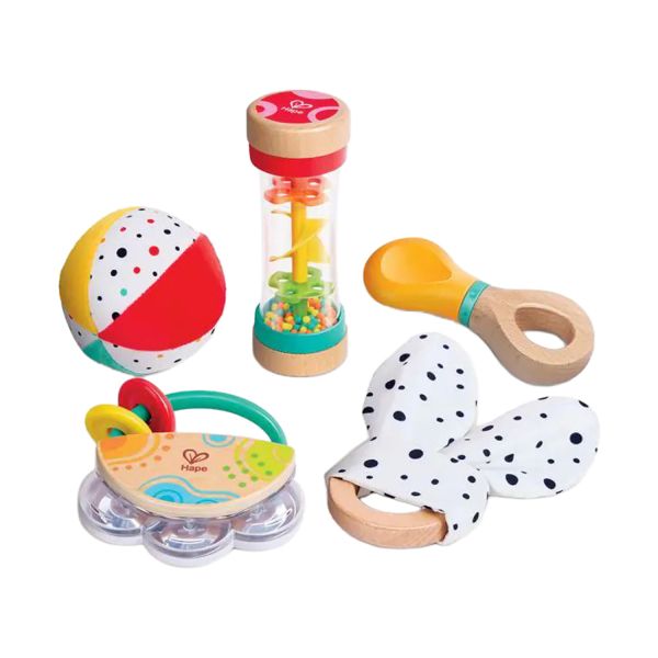 Hape Baby Sensory Set - 5-in-1 Hape Baby Sensory Set - 5-in-1