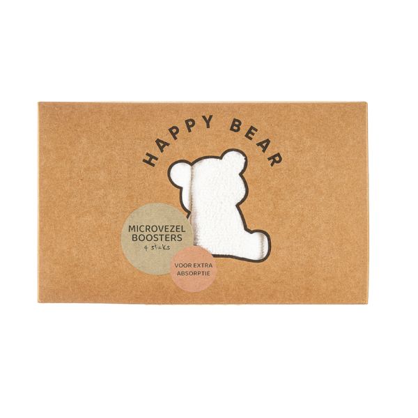 HappyBear Boosters Set Microvezel 4Stuks HappyBear Boosters Set Microvezel 4Stuks