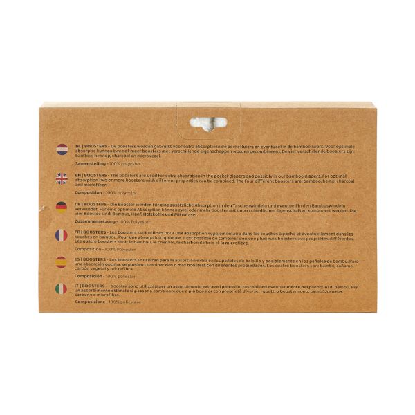 HappyBear Boosters Set Microvezel 4Stuks HappyBear Boosters Set Microvezel 4Stuks