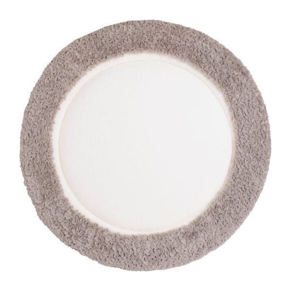 Baby's Only Hoeslaken Boxmatras Rond - Snow - Taupe - Ø95 cm Baby's Only Hoeslaken Boxmatras Rond - Snow - Taupe - Ø95 cm