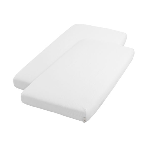 Baby's Only Hoeslaken - Tender - 2-Pack - 40 x 80 cm - Wit