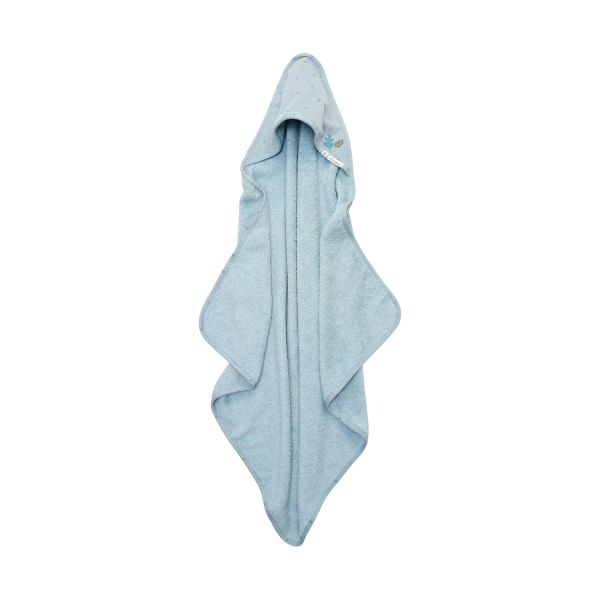 Little Dutch Pure Badcape - 75 x 75 cm - Denim Blue Little Dutch Pure Badcape - 75 x 75 cm - Denim Blue