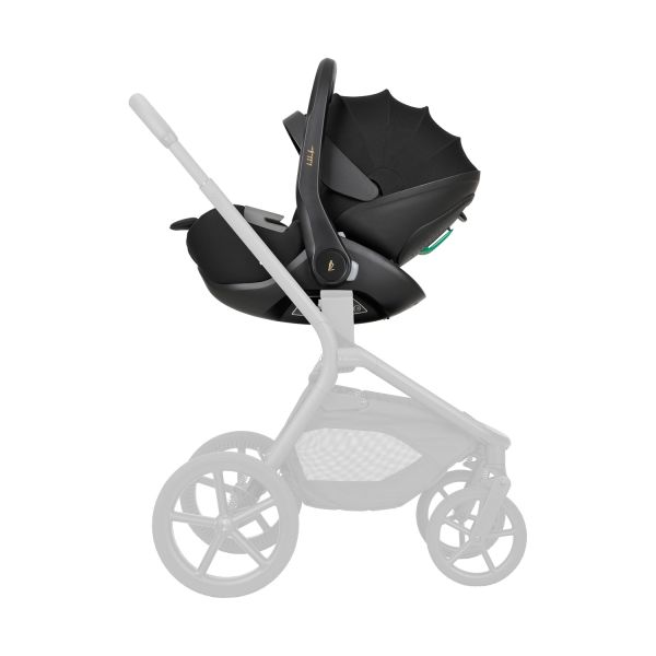 Kikkaboo Goya Kinderwagen 3-in-1 - Platinum Mocca/Noir