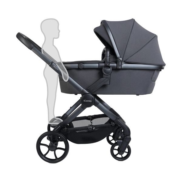 ICandy Peach 8 Kinderwagen 3-in-1 - Complete Travel Bundel - Grey / Storm Grey ICandy Peach 8 Kinderwagen 3-in-1 - Complete Travel Bundel - Grey / Storm Grey