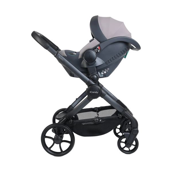 ICandy Peach 8 Kinderwagen 3-in-1 - Complete Travel Bundel - Grey / Storm Grey ICandy Peach 8 Kinderwagen 3-in-1 - Complete Travel Bundel - Grey / Storm Grey