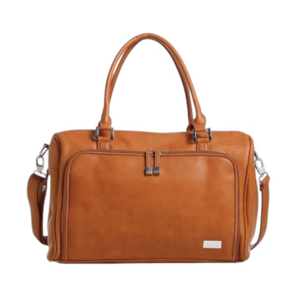 Isoki Double Zip Satchel - Avalon/Tan Isoki Double Zip Satchel - Avalon/Tan