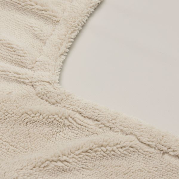 Jollein Aankleedkussenhoes Fluffy - 50 x 70 cm - Sand