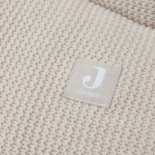 Jollein Basic Knit Parklegger - 95 cm rond - Nougat