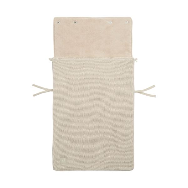 Jollein Voetenzak Autostoel Groep 0+ 3/5 Punts Basic Knit Nougat Jollein Voetenzak Autostoel Groep 0+ 3/5 Punts Basic Knit Nougat