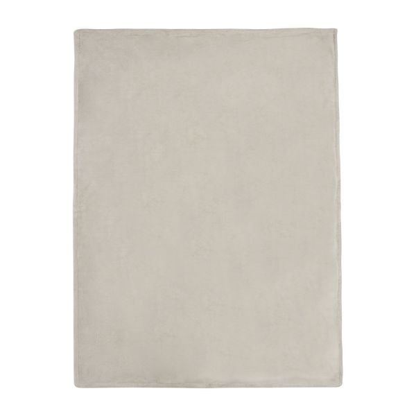 Jollein Wiegdeken Basic Knit Nougat/Fleece 75 x 100 cm