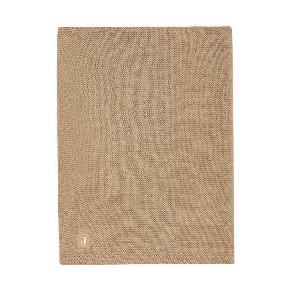 Jollein Basic Knit Wiegdeken - 75 x 100 cm - Hazel