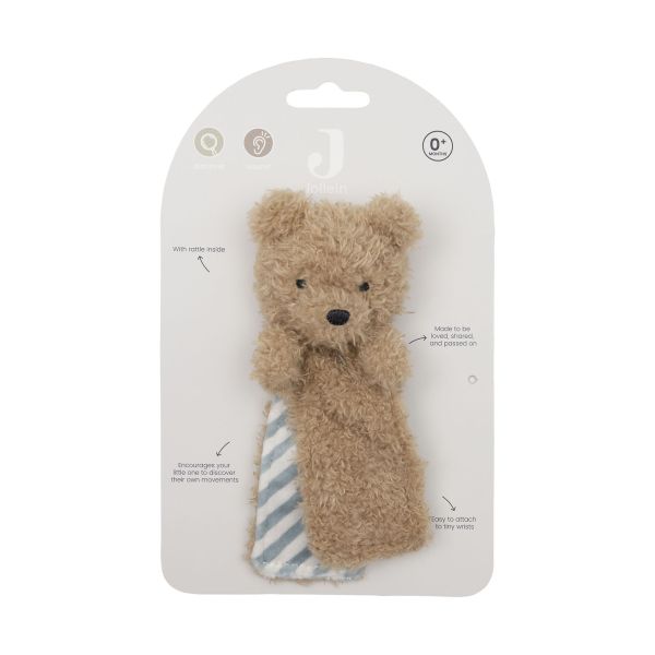 Jollein Bear Brave Polsrammelaar Jollein Bear Brave Polsrammelaar