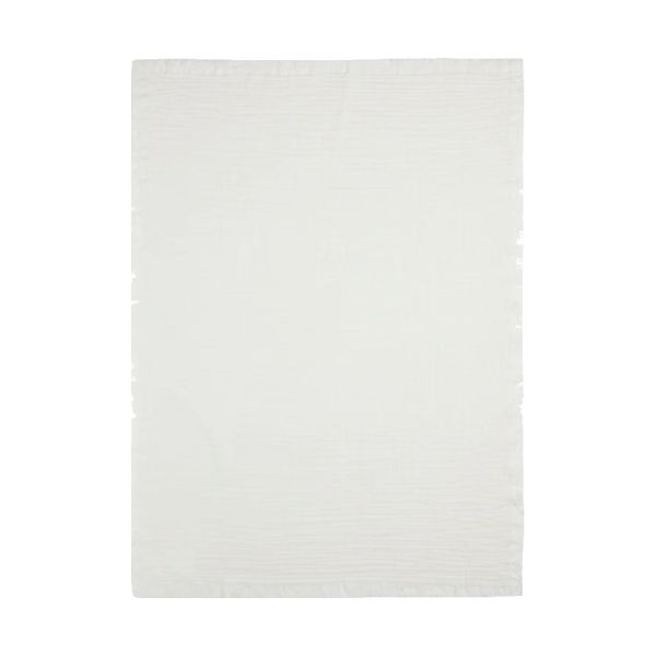 Jollein Ledikantdeken Muslin Ivory 120 x 120 cm Jollein Ledikantdeken Muslin Ivory 120 x 120 cm