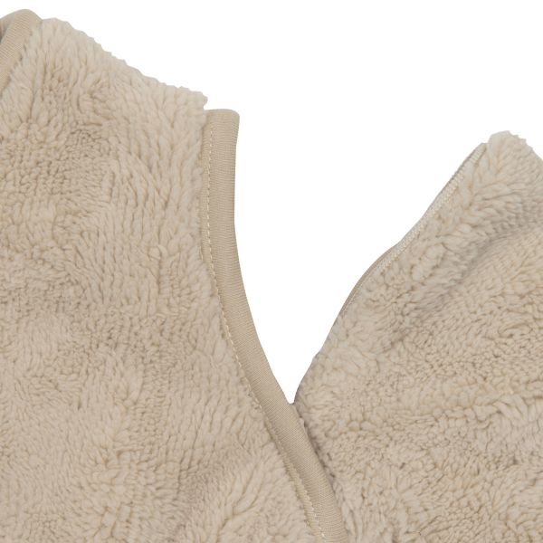 Jollein Fluffy Slaapzak met Afritsbare Mouwen - 70 cm - Sand Jollein Fluffy Slaapzak met Afritsbare Mouwen - 70 cm - Sand