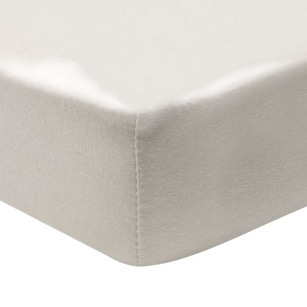 Jollein Hoeslaken - 2 Stuks - 40/50x80/90 cm - Jersey - Hazel/Oatmeal Jollein Hoeslaken - 2 Stuks - 40/50x80/90 cm - Jersey - Hazel/Oatmeal