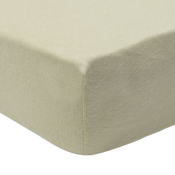 Jollein Hoeslaken - 60x120 cm - Jersey - Soft Matcha